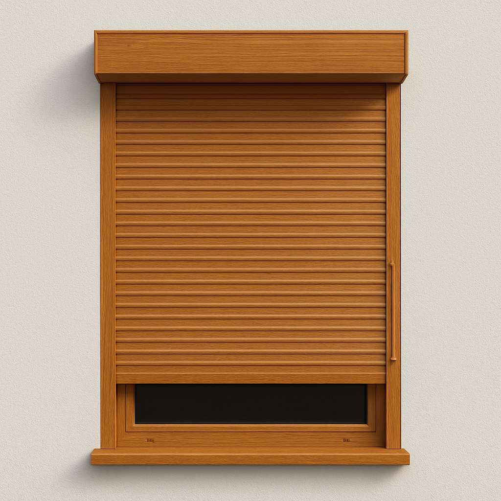 Külső tokos alumínium redőny – galéria